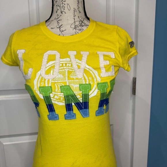 Victoria Secret Pink Shirt Size Small - Picture 2 of 4